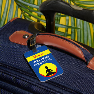 À Bagage Étiquette d'attention pour le sac personnalisé et