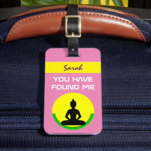 À Bagage Étiquette d'attention pour le sac personnalisé et