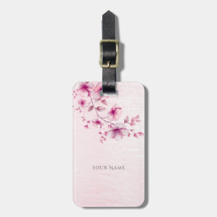 À Bagage Étiquette de bagages couleur rose