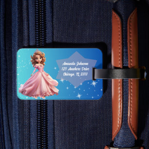 À Bagage Étiquette de bagages de princesse
