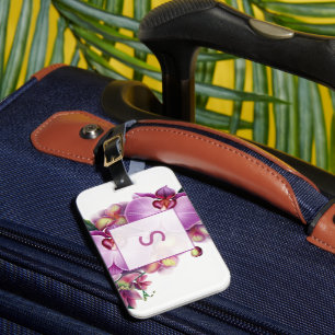 À Bagage Étiquette de bagages Monogram
