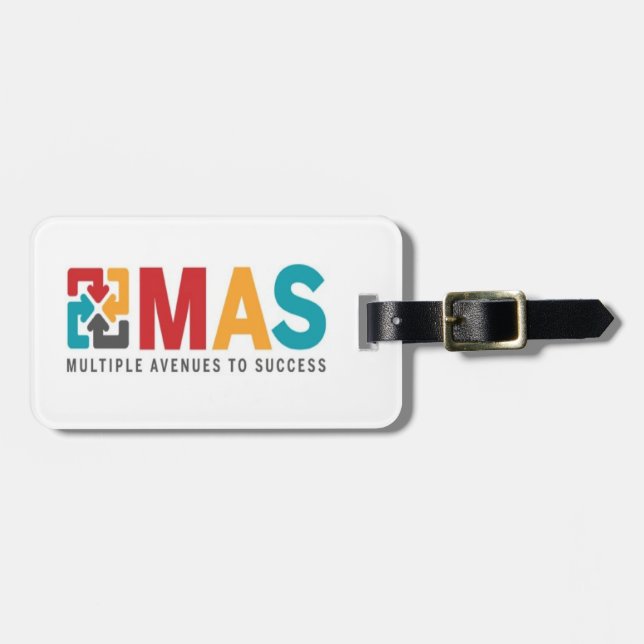 À Bagage Étiquette de sac (Devant horizontal)