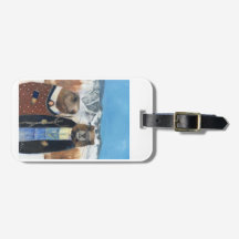 Étiquette de sac Marmot (Gothique américain)