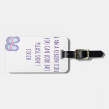 Étiquette de siège de voiture de poupée renaissant