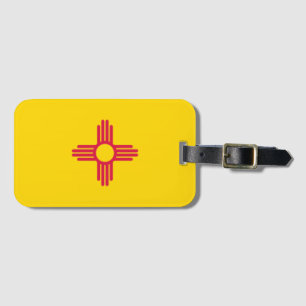 À Bagage Étiquette du drapeau de l'État du Nouveau-Mexique