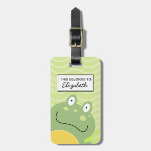 À Bagage Étiquette Freddy the Frog