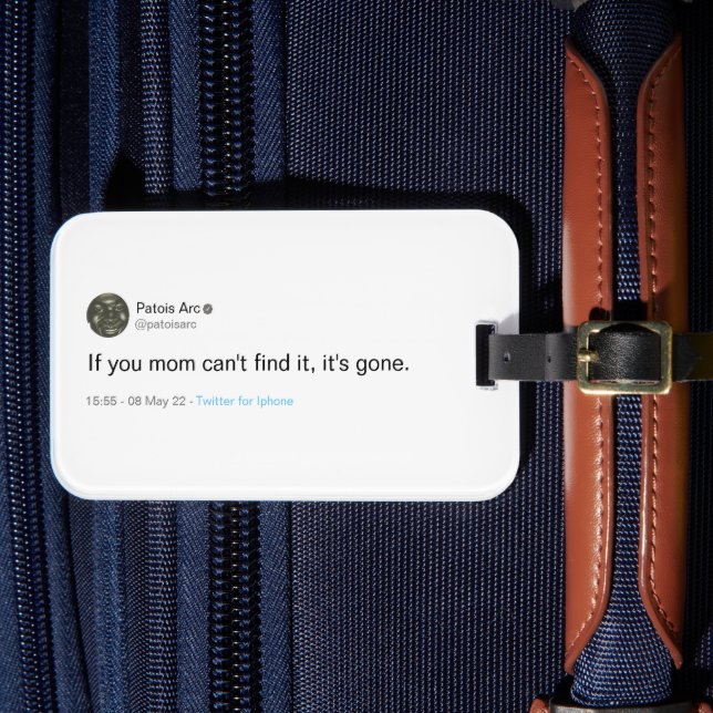 À Bagage Étiquette personnalisé (Insitu Rectoal 4)