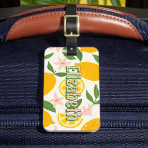 À Bagage Étiquette personnalisée de sac scolaire Fille aux