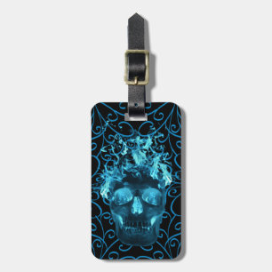 À Bagage Étiquette personnalisée Flame bleue Veste