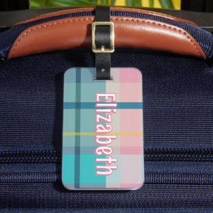 À Bagage Étiquette personnalisée pour sac d'école de fille