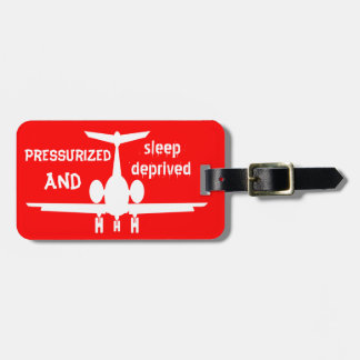 À Bagage Étiquette rouge personnalisable d'identité de