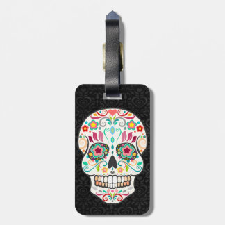 À Bagage Feliz Muertos - étiquette heureuse de coutume de