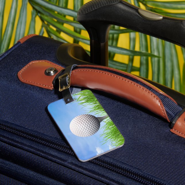 À Bagage Sac de golf Étiquette Votre cadeau Carte de visite (Insitu Rectoal 1)