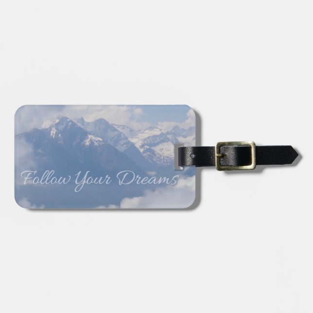 À Bagage Suivez votre étiquette faite sur commande de (Devant horizontal)
