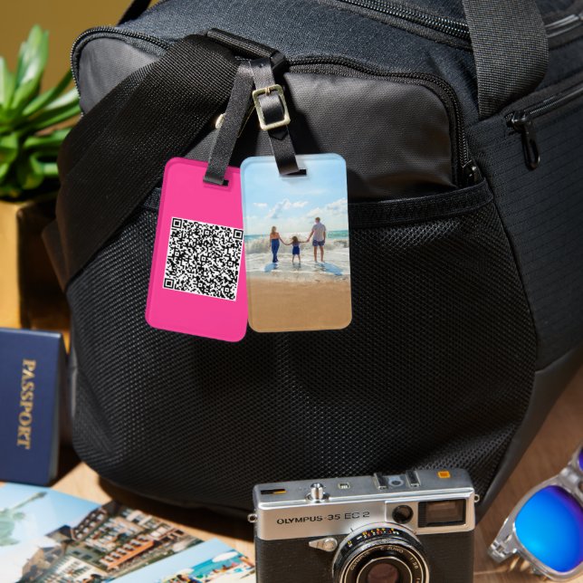 À Bagage Téléchargez votre code QR et votre étiquette de ba (Recto & Verso)