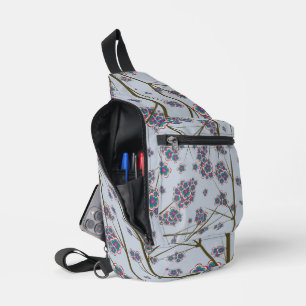 À Bandoulière Branches particulières Sky Blue Sling sac