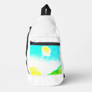 À Bandoulière Imprimer le sac de coupe