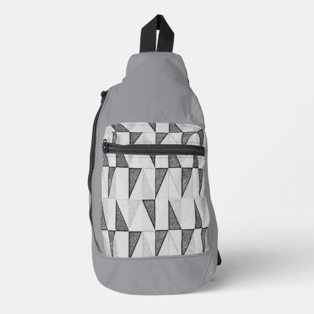 À Bandoulière Imprimer le sac de coupe (Recto)
