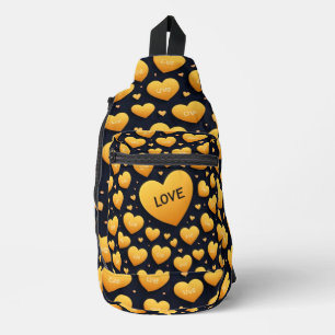 À Bandoulière Imprimer le sac de coupe