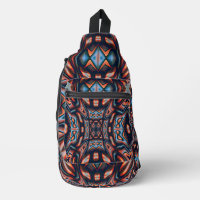 Kaleidoscope Visions Russe Orange 8 Sling Sac