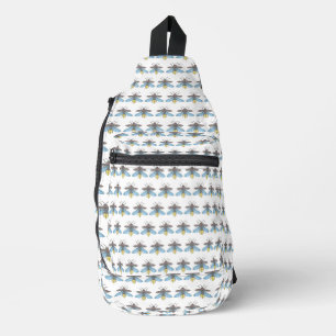 À Bandoulière Lucioles (blanc) - Sac banane