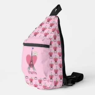 À Bandoulière Paris Eiffel Tour Design Sac