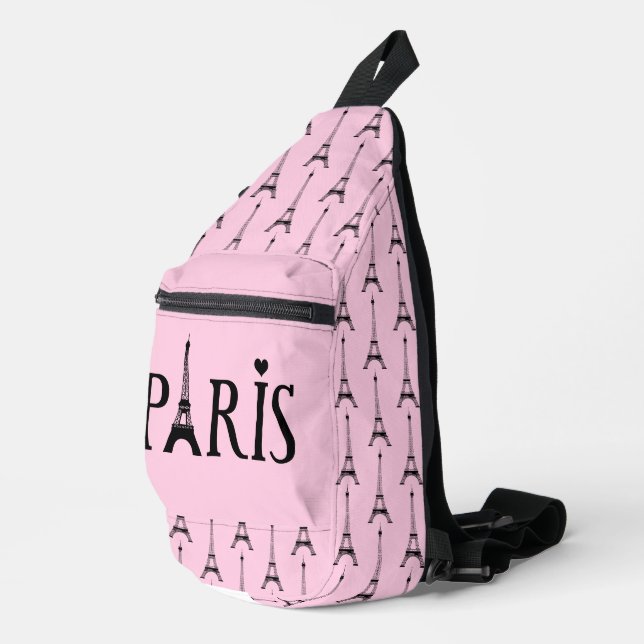 À Bandoulière Paris Eiffel Tour Design Sac (Coin droit)