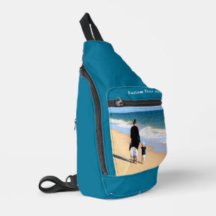 À Bandoulière Personnalisez votre photo et votre texte Sac perso