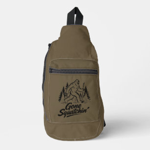À Bandoulière Sac banane Bigfoot Sasquatch