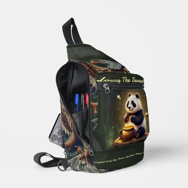 À Bandoulière Sac Banane De James Michael Miller  (Ouvrir)