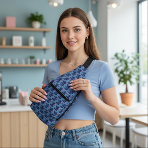 À Bandoulière Sac banane Stitch