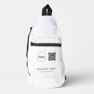 À Bandoulière Sac Crossbody personnalisé avec logo Qr Code et te