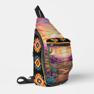 À Bandoulière Sac de coupe de couture d'impression