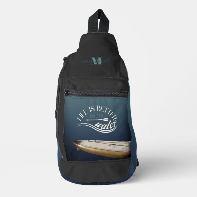 À Bandoulière Sac de voyage de la pagaie stand up SUP (Recto)