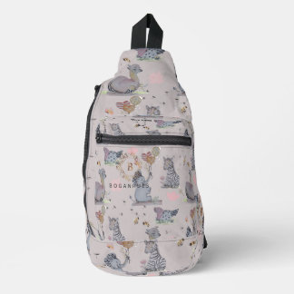 À Bandoulière Sac Imprimé Coupé Coudre