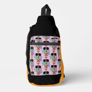 À Bandoulière Sac Urbain Corbeau Gardien Imprimé Sac Couture