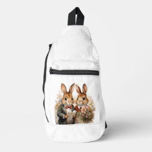 À Bandoulière Sac vintage Bunny Sling