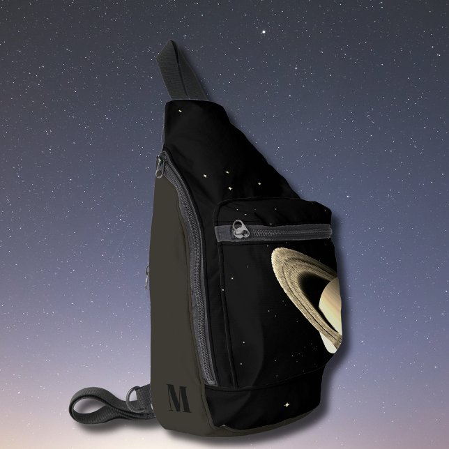 À Bandoulière Saturne planète astronomie sac nerd (Créateur téléchargé)