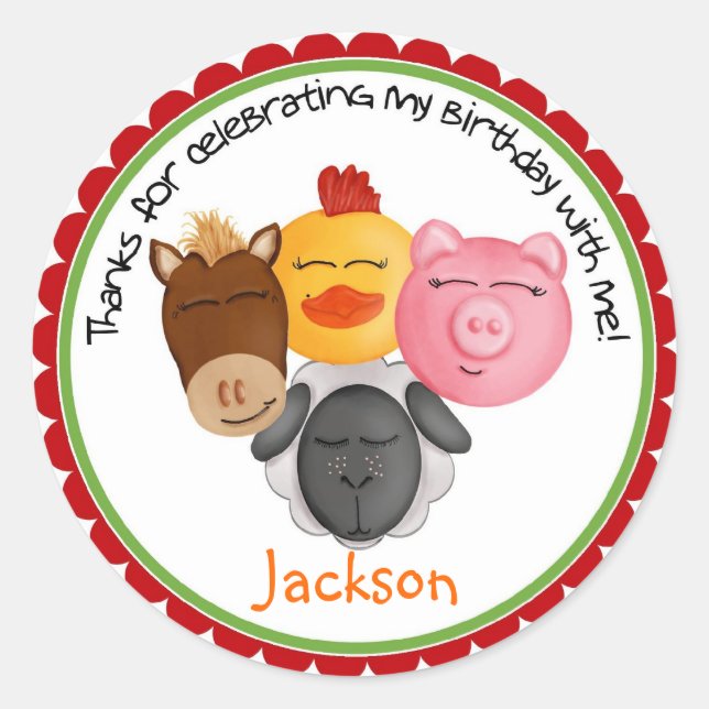 À bas les stickers de la ferme (Devant)