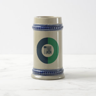 À Bière Chope 624 g  gris bleu  OTTAWA