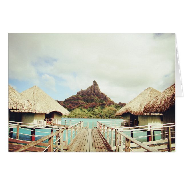 À Bora Bora (Devant horizontal)