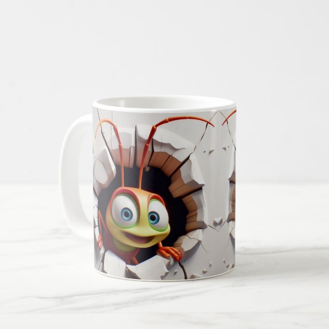 A Bug's Life Inspired Cartoon Character Mug (Devant gauche)