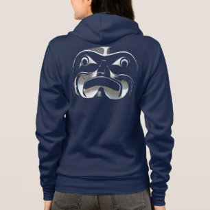 À Capuche Première veste des nations d'art des femmes