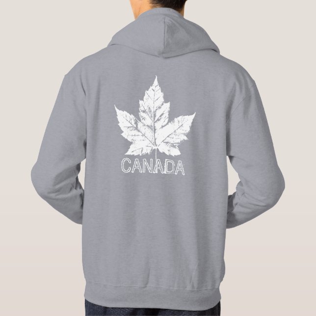 À Capuche Veste Canada cool personnalisée Veste Canada (Dos)