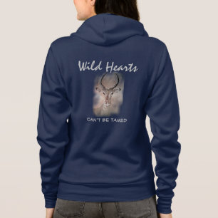 À Capuche Veste d'antilope