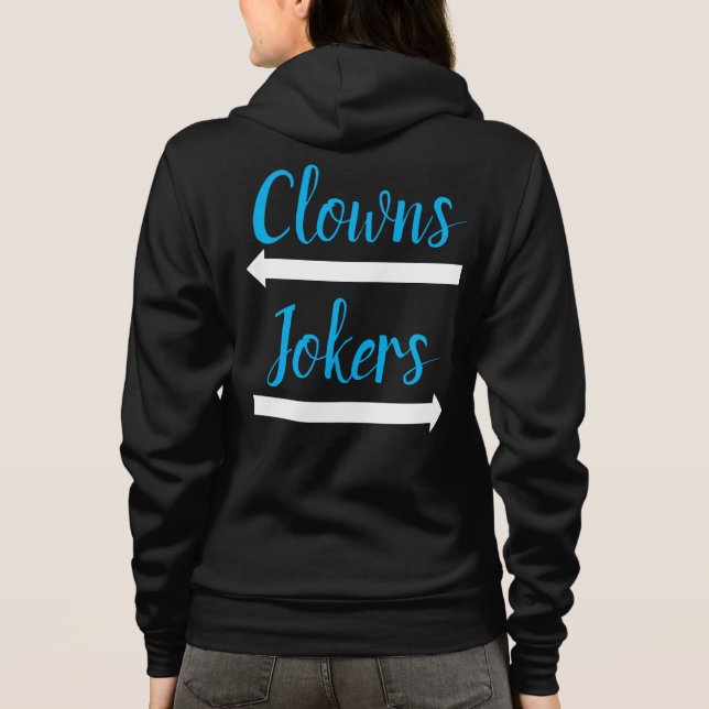 À Capuche Veste de clowns et de jokers (Dos)