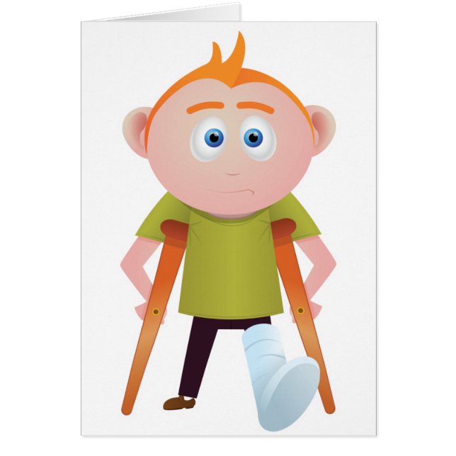 A cassé la jambe (Devant)