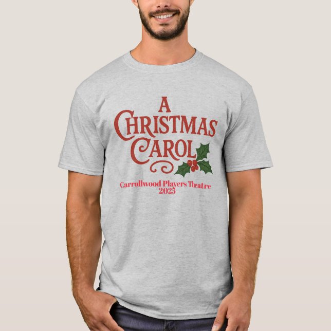 A Christmas Carol 2025 Cast T-Shirt (Devant)