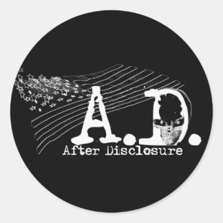 A.D. Après Divulgation - Sticker