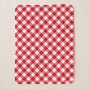 à damiers tartan plaid classique rouge blanc textu